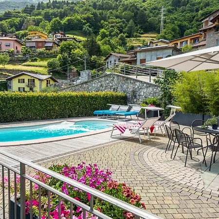아파트 Piccola Orchidea Piccola Orchidea Giardino Ferienwohnung Mit Pool 무쏘